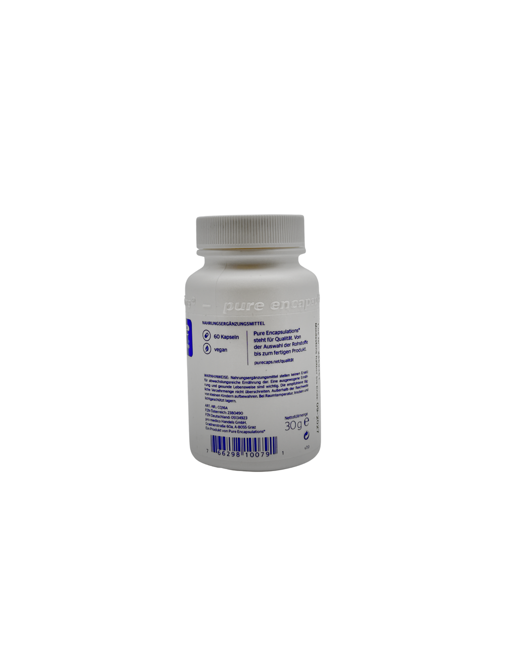 Pure Encapsulations CoQ10 120 mg – Zellenergie & Herz-Support 60 Kapseln