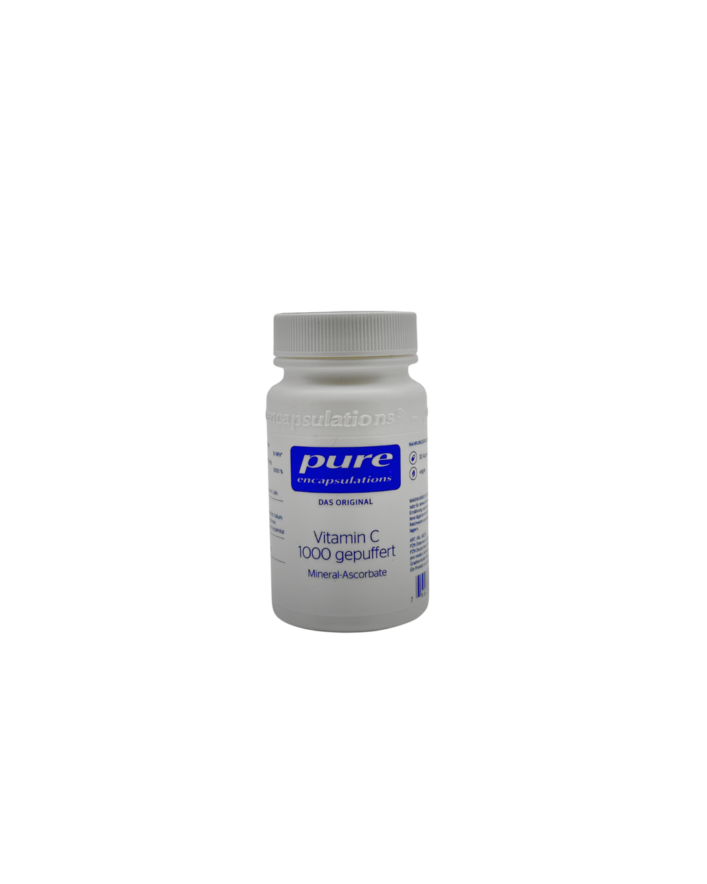 Pure Encapsulations Vitamin C 1000 gepuffert – Magenschonend & Hochdosiert 30 Kapseln