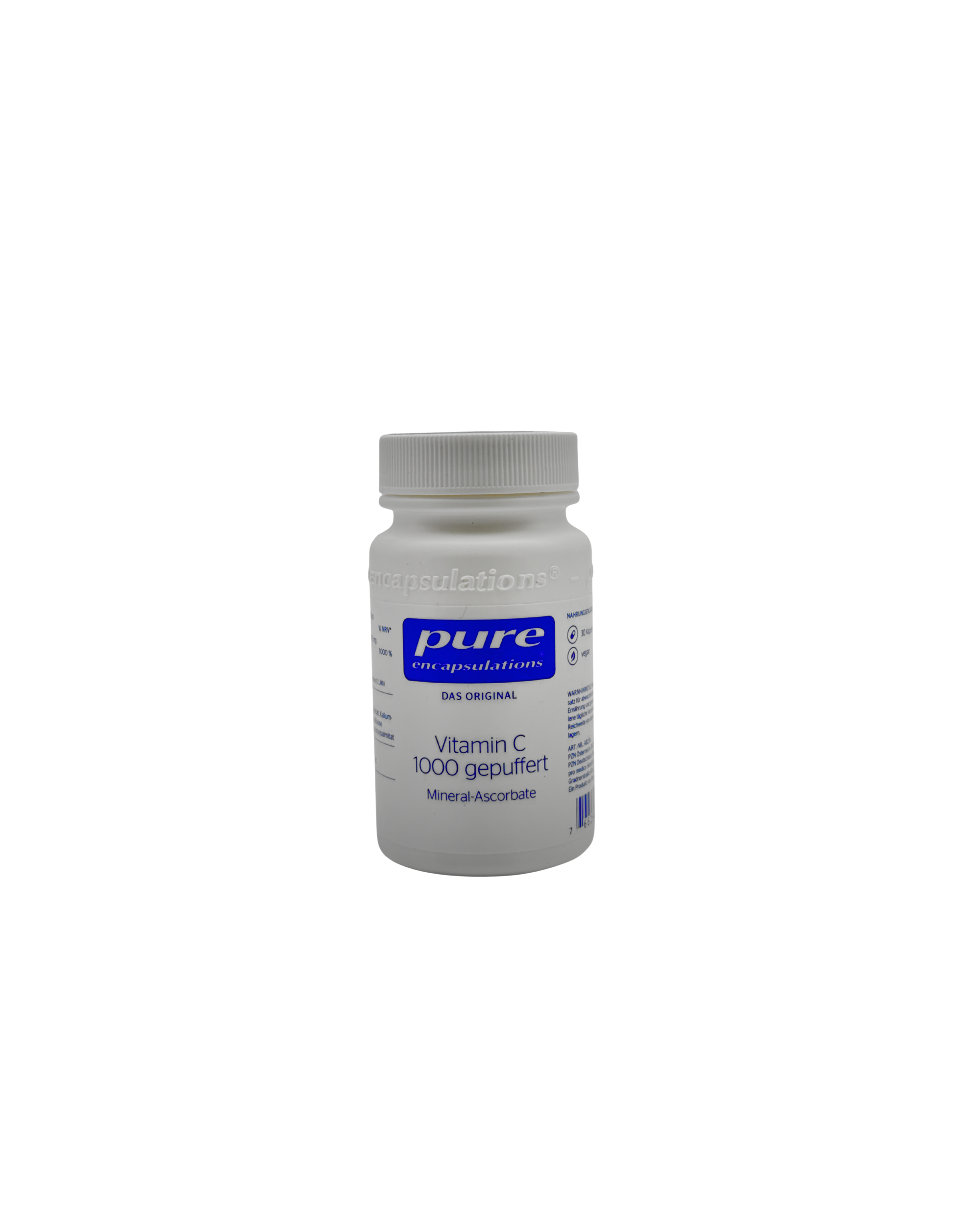 Pure Encapsulations Vitamin C 1000 gepuffert – Magenschonend & Hochdosiert 30 Kapseln