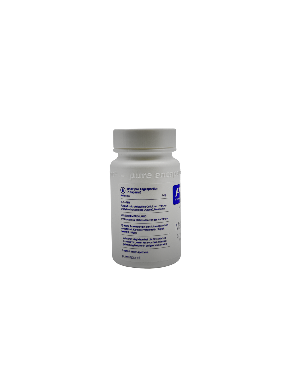 Pure Encapsulations Melatonin – Zur Verkürzung der Einschlafzeit 60 Kapseln