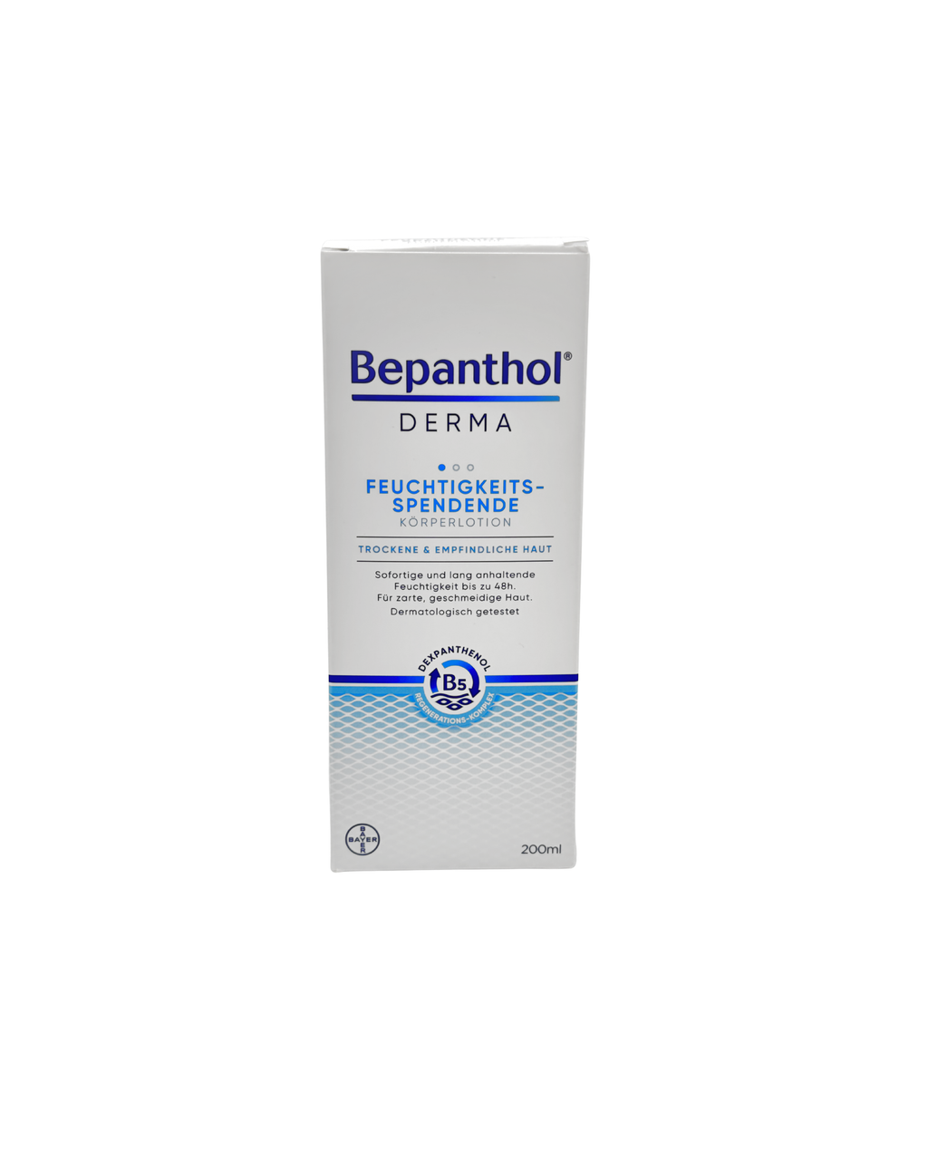 Bepanthol Derma Feuchtigkeitsspendende Körperlotion – 48h Pflege 200 ml