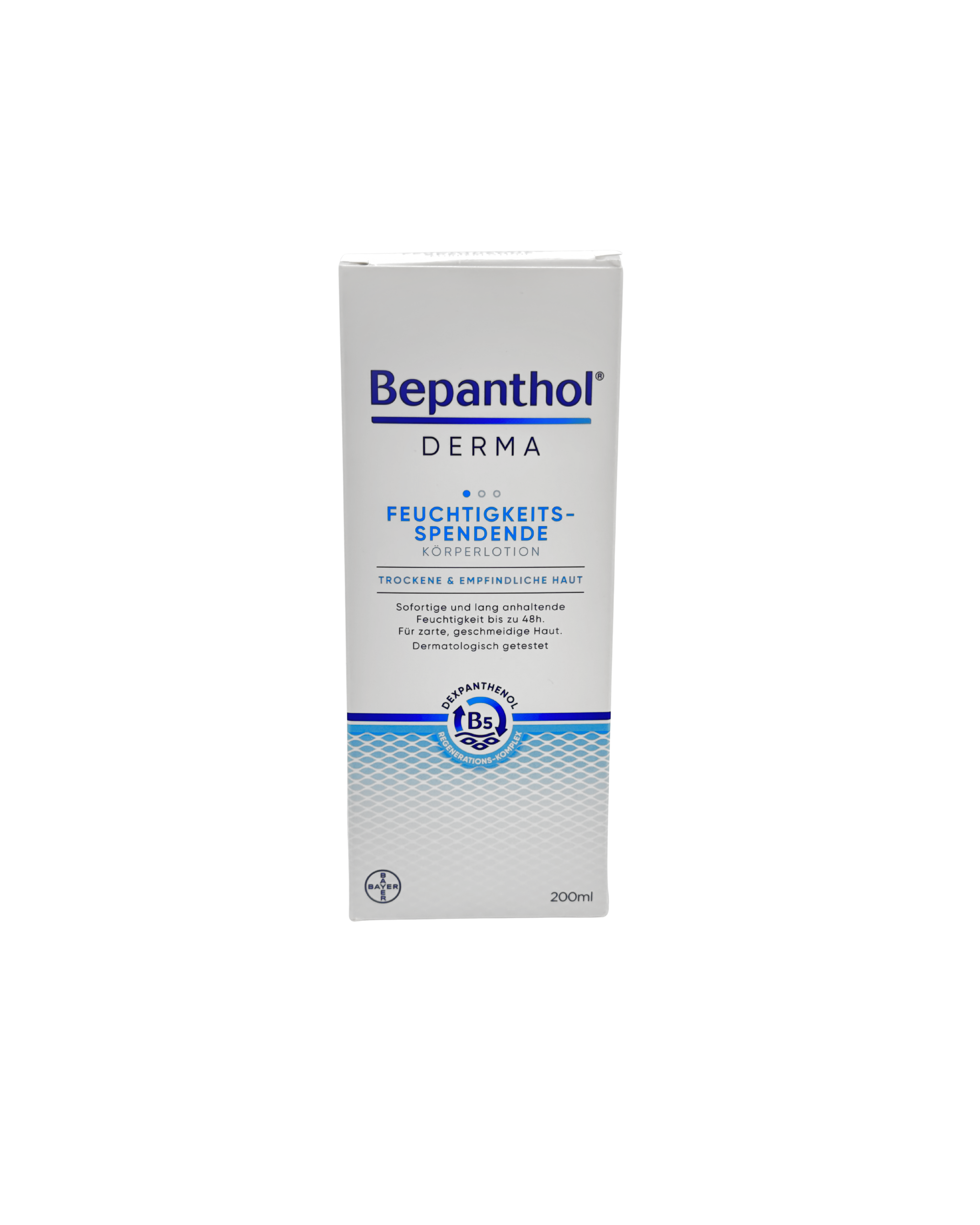 Bepanthol Derma Feuchtigkeitsspendende Körperlotion – 48h Pflege 200 ml