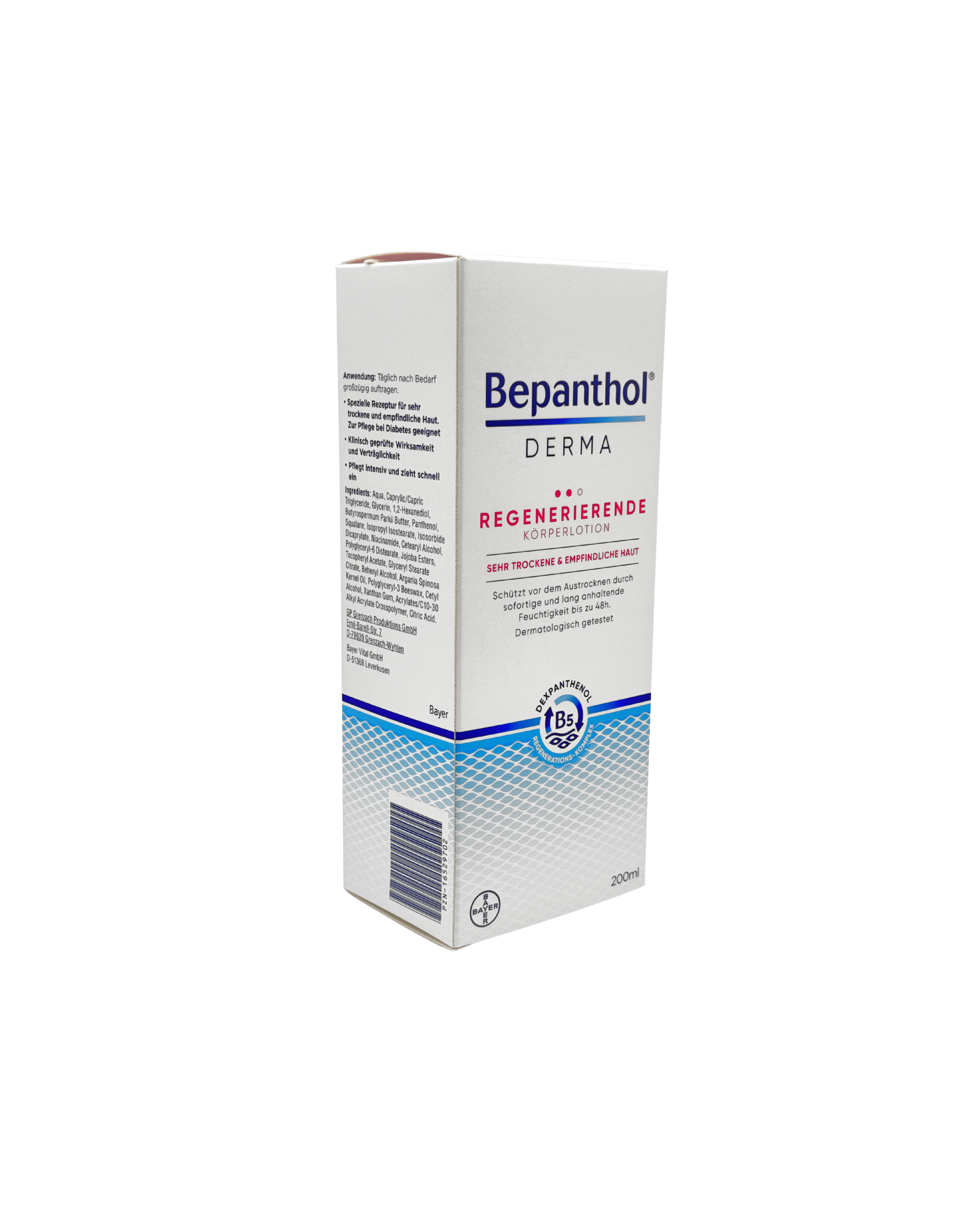 Bepanthol Derma Regenerierende Körperlotion – Intensivpflege für sehr trockene Haut 200 ml