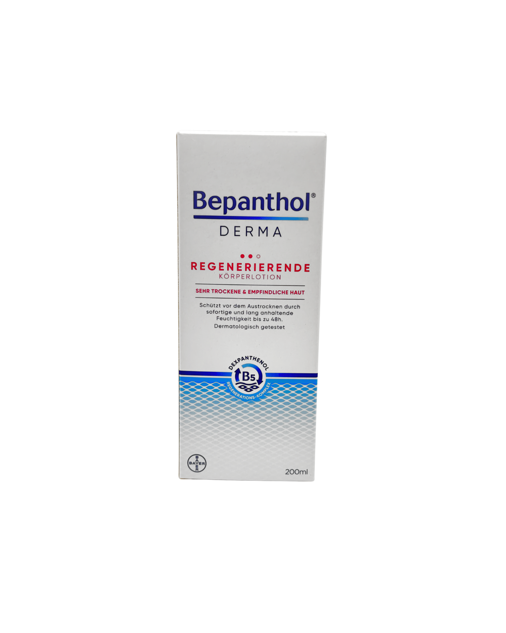Bepanthol Derma Regenerierende Körperlotion – Intensivpflege für sehr trockene Haut 200 ml