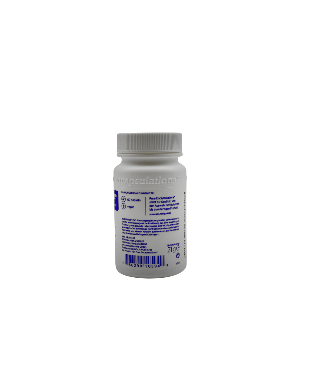 Pure Encapsulations Eisen-C – Optimale Aufnahme durch Vitamin C 60 Kapseln