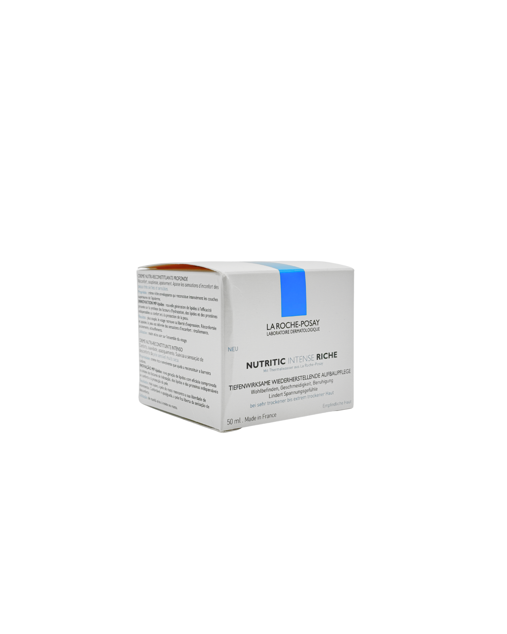 La Roche Posay Nutritic Intense Riche – Reichhaltige Aufbaucreme für sehr trockene Haut – 50 ml