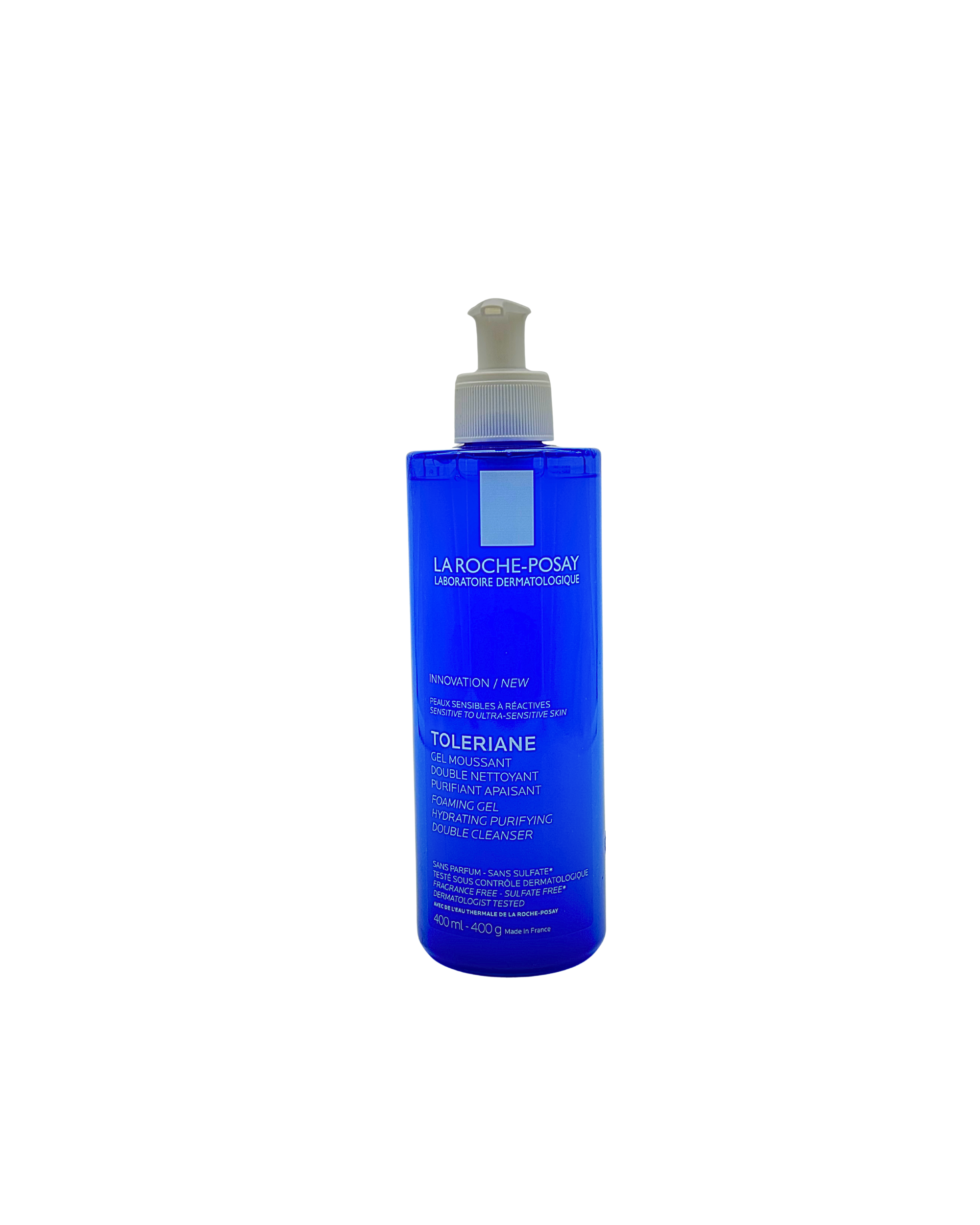 La Roche Posay Toleriane Gel-zu-Schaum Double Cleanser – Schonende Doppel-Reinigung für empfindliche Haut 400 ml