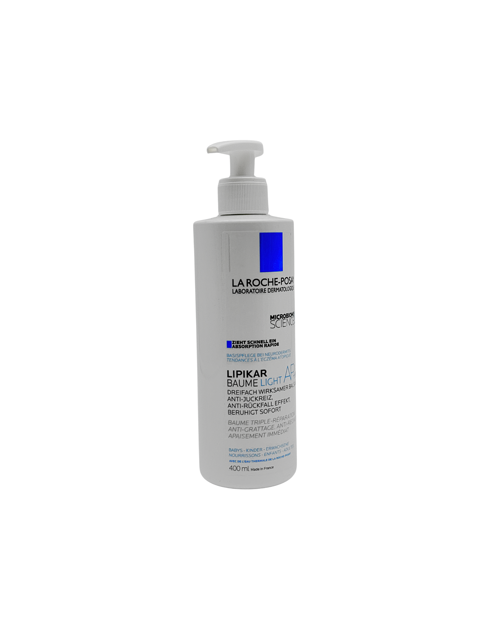 La Roche Posay Lipikar Leichter Balsam AP+M – Rückfettende Körperpflege bei Neurodermitis 400 ml
