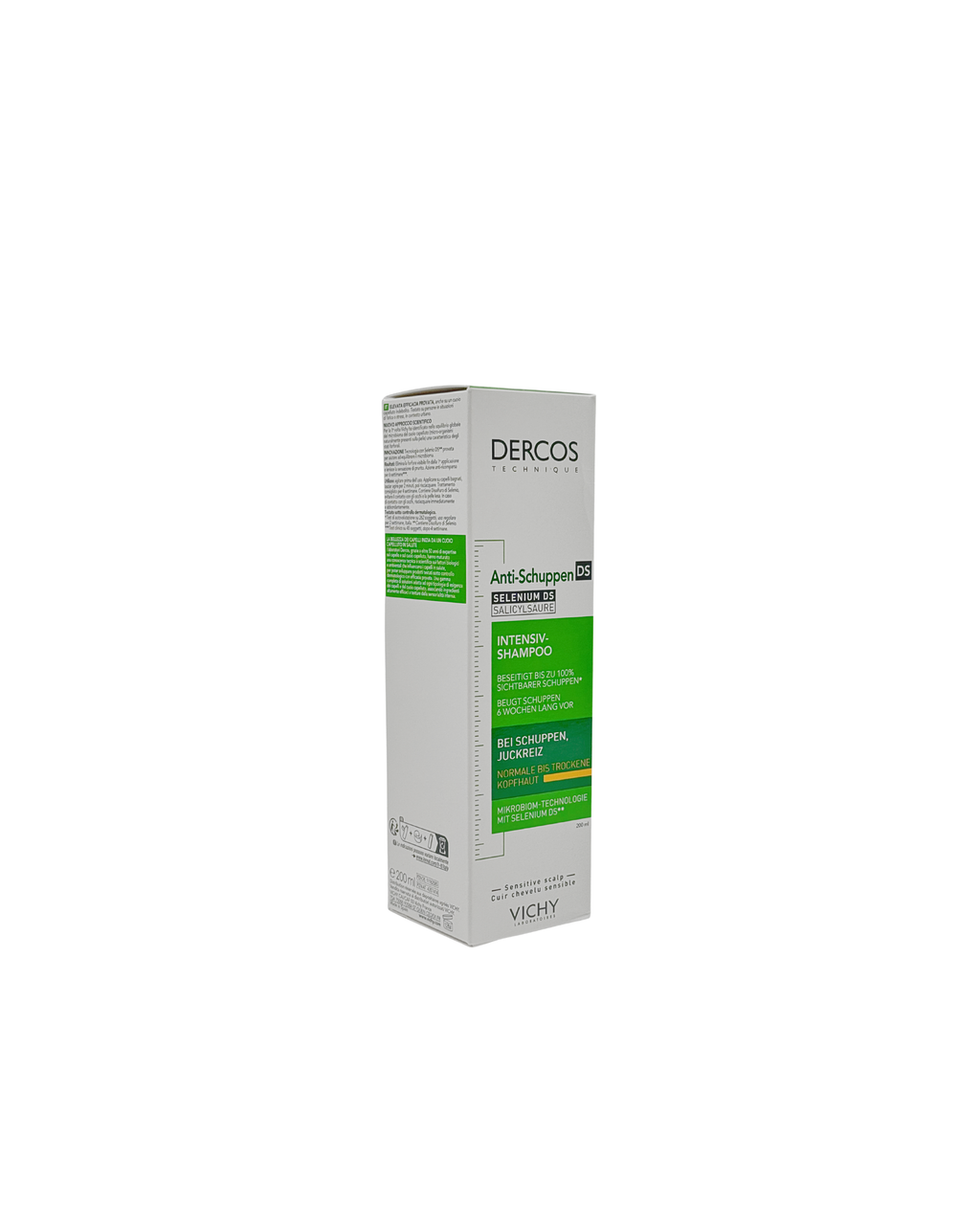 Vichy Dercos Anti-Schuppen Shampoo – Tiefenwirksame Pflege für normales bis trockenes Haar 200 ml