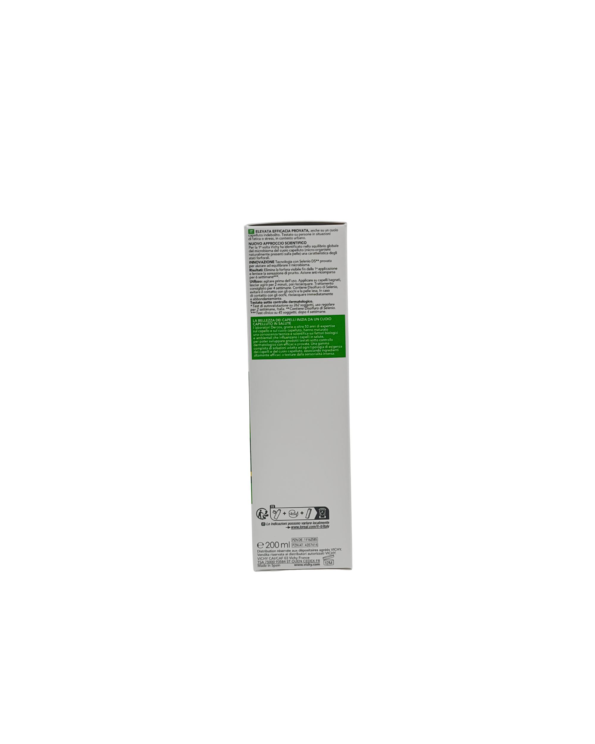 Vichy Dercos Anti-Schuppen Shampoo – Tiefenwirksame Pflege für normales bis trockenes Haar 200 ml