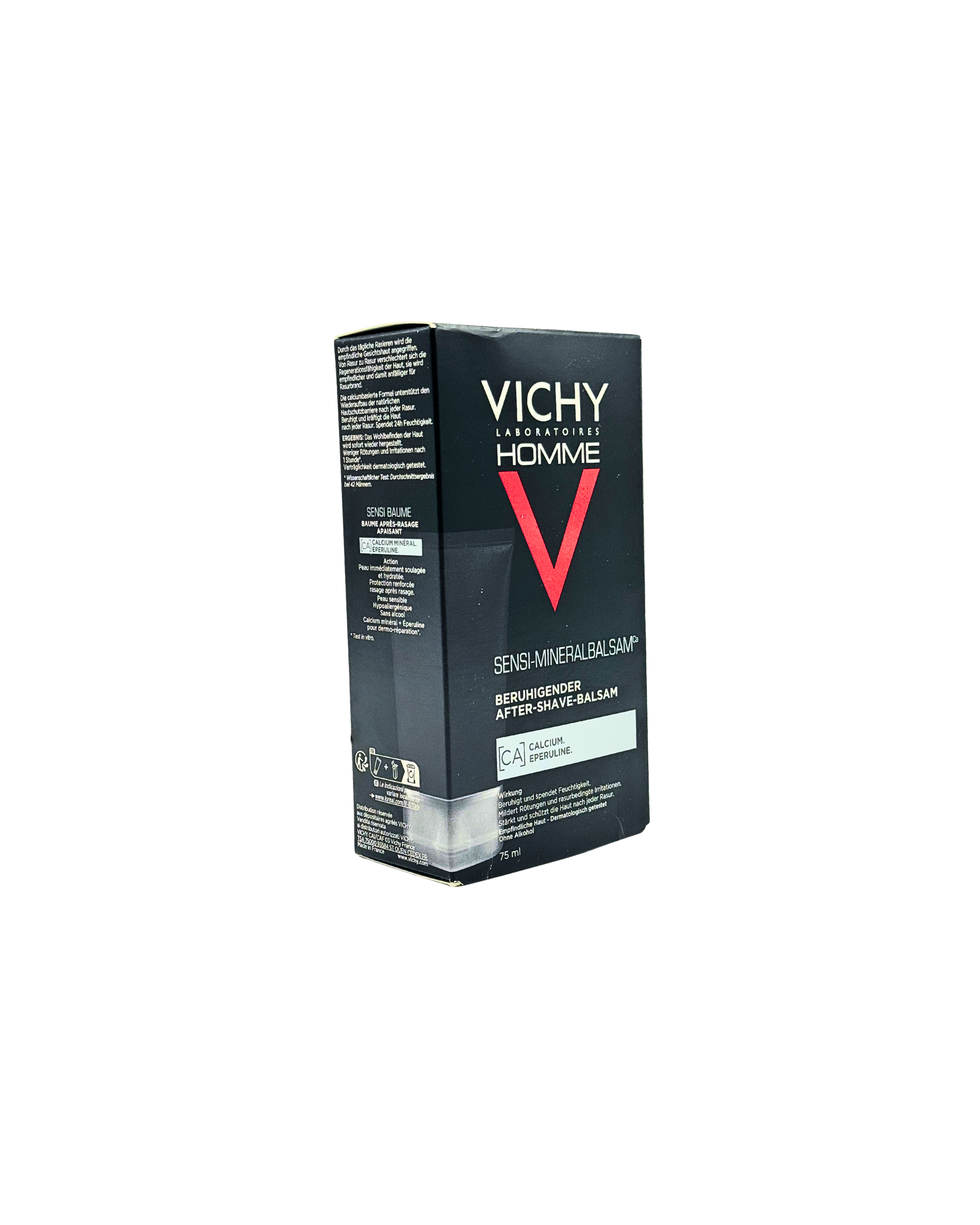 Vichy Homme Sensi-Mineralbalsam Sensi-Baume After-Shave Balsam – Beruhigende Pflege für empfindliche Haut 75 ml