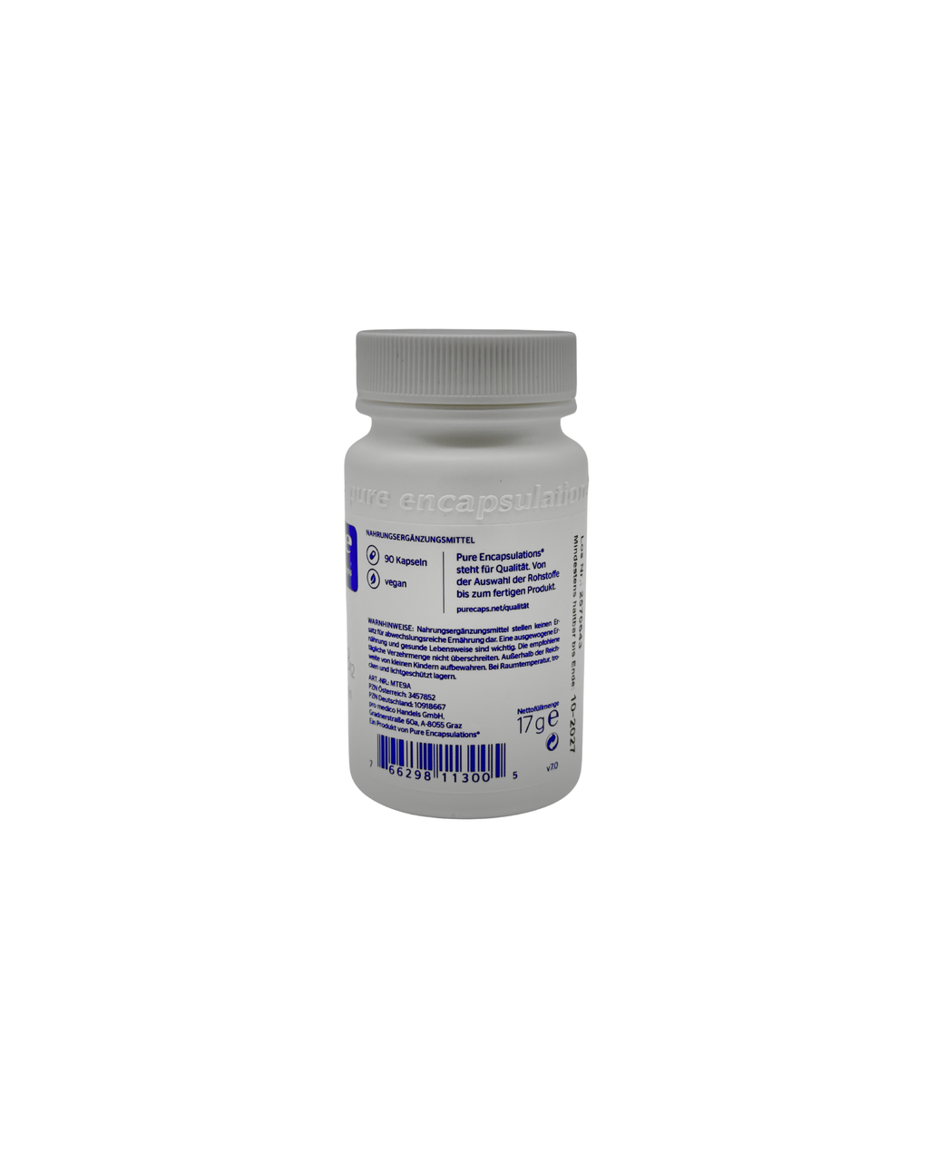 Pure Encapsulations Vitamin B12 – Hochdosiert mit Methylcobalamin 90 Kapseln