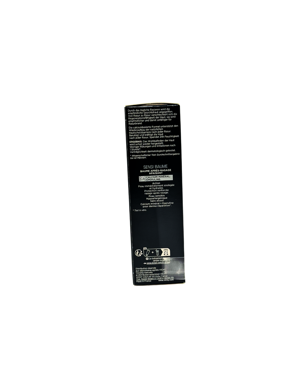 Vichy Homme Sensi-Mineralbalsam Sensi-Baume After-Shave Balsam – Beruhigende Pflege für empfindliche Haut 75 ml