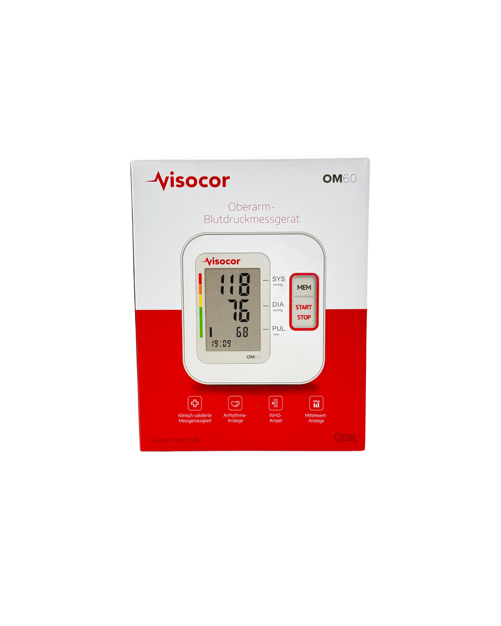 Visocor OM 60 Oberarm-Blutdruckmessgerät
