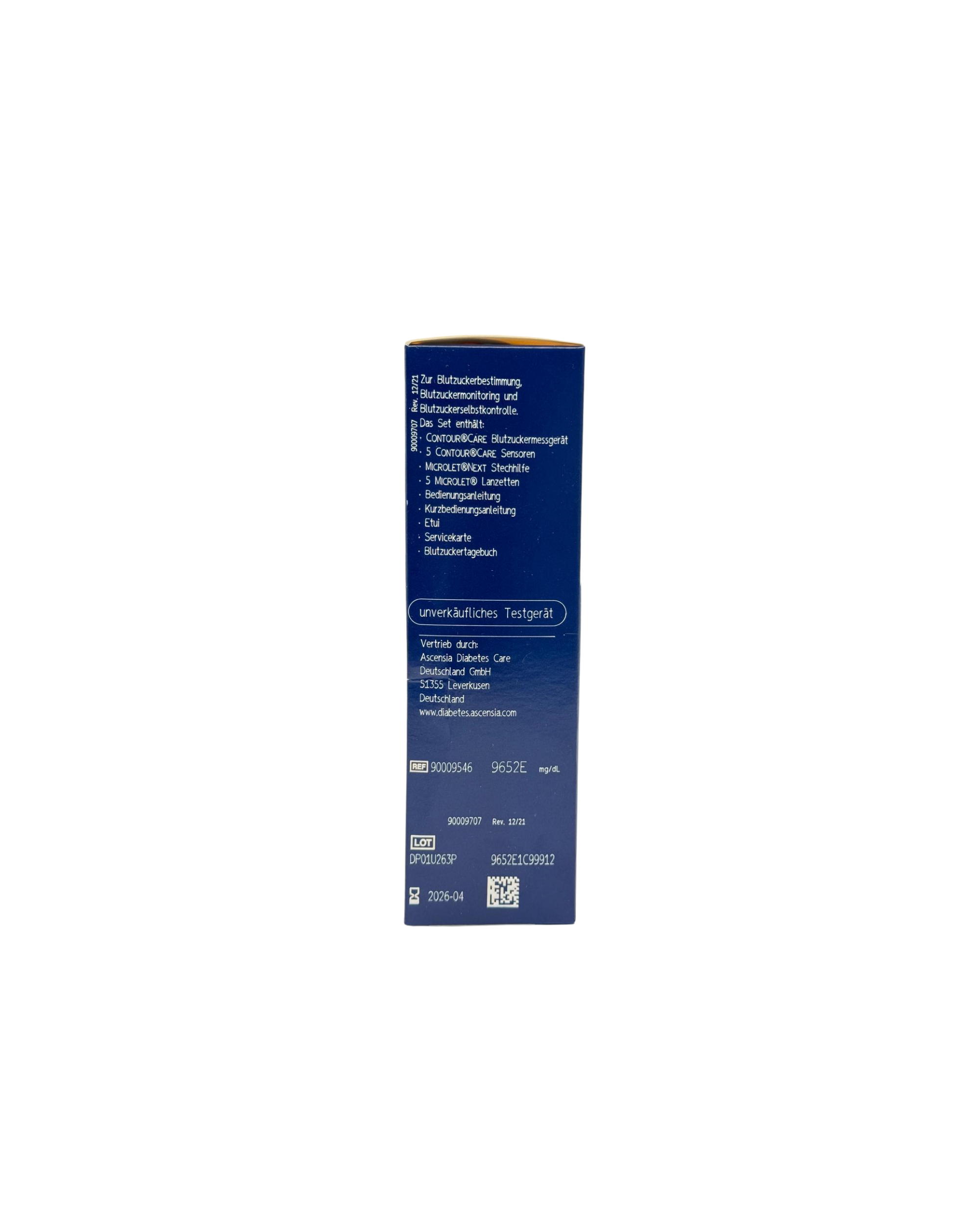 Contour care Blutzuckermesssystem – Set