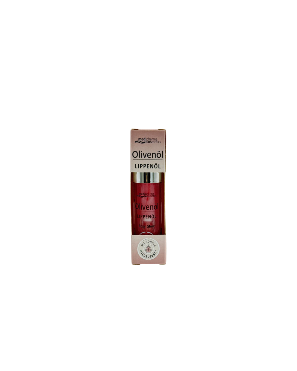 Olivenöl Lippenöl Rosy Glow – pflegendes Lippenöl